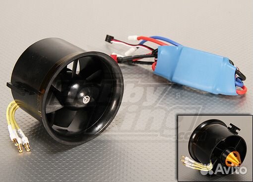 Комплект импеллер HK EDF70 2800kv + ESC 45F