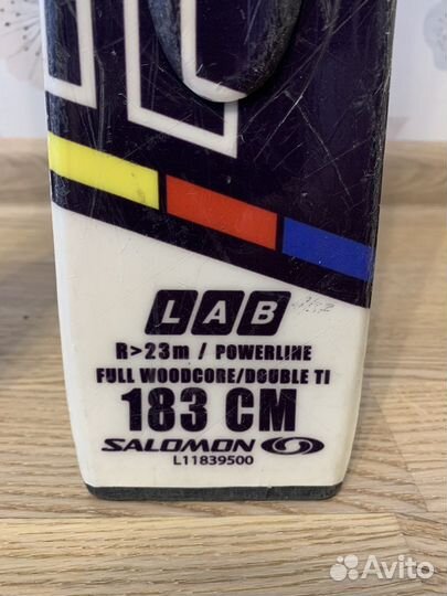 Горные лыжи Salomon 2v lab 183