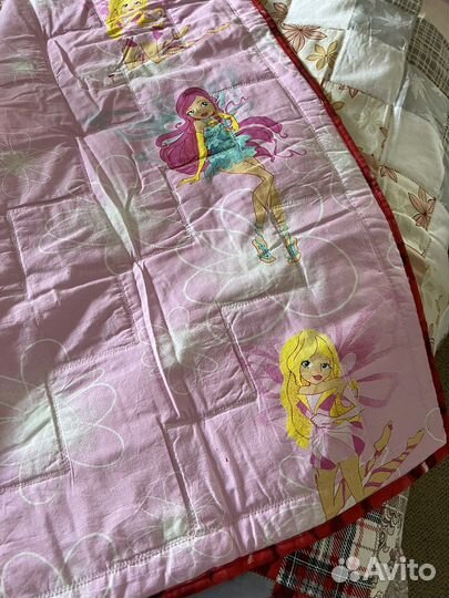 Детское одеяло в кроватку