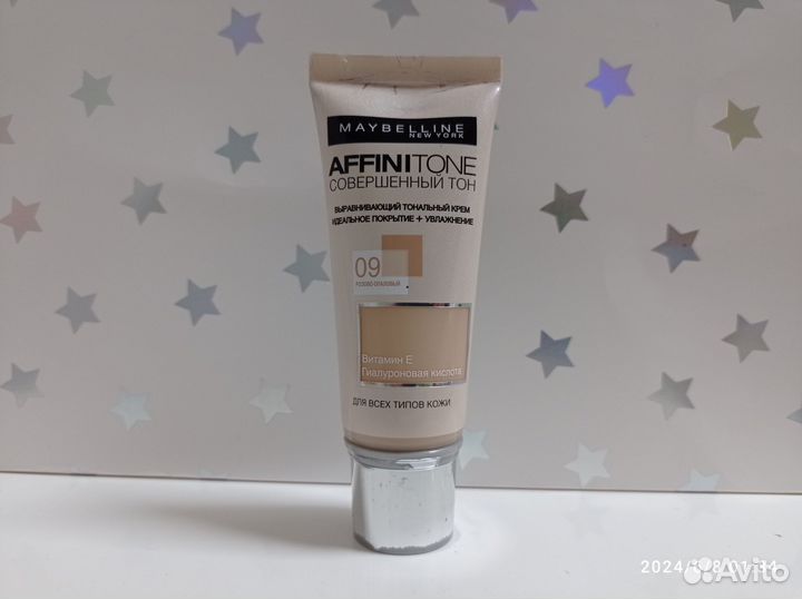 Крем тональный Maybelline affiniton, тон 09