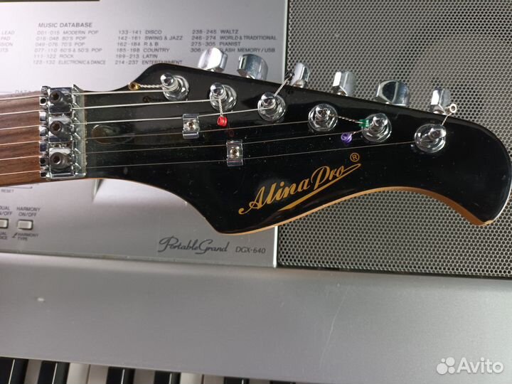 Alinа Pro superstrat H-S-H floyd rose гитара