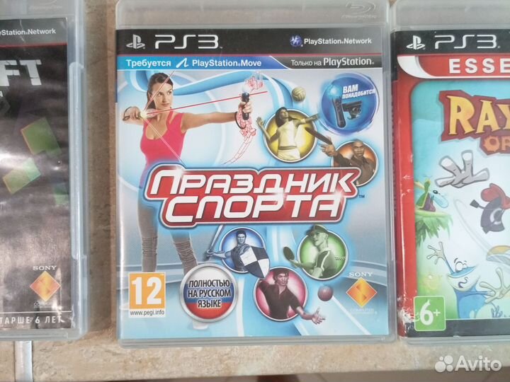 Игровые диски на ps3. Б/У