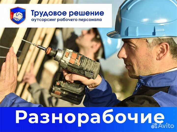 Разнорабочий (лесобаза ул. Камчатская)