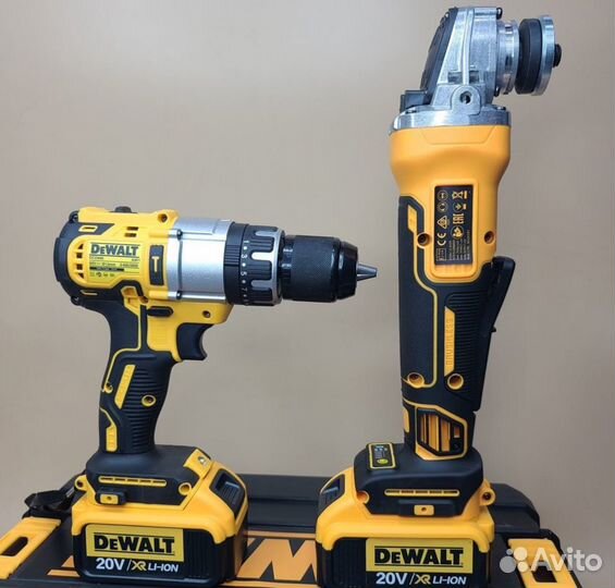 Аккумуляторный набор dewalt 2 в 1