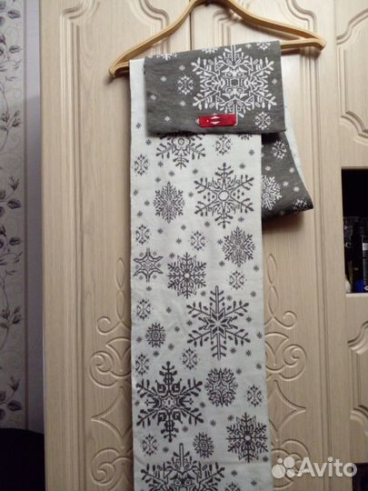 Шарф шерстянной универсальный повседневный