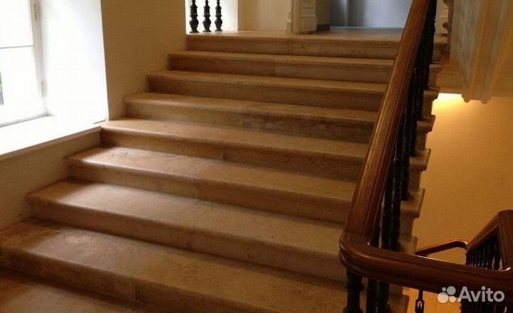 Лестница из искусственного камня