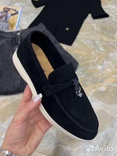 Поло/ юбка/лоферы Loro Piana