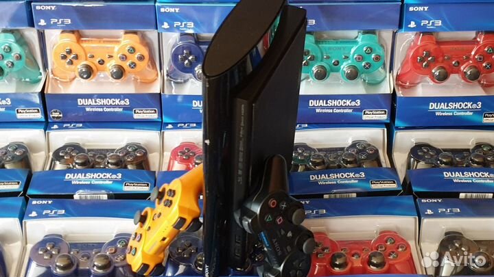 Sony Playstation 3 500гб+2геймпада+116игр