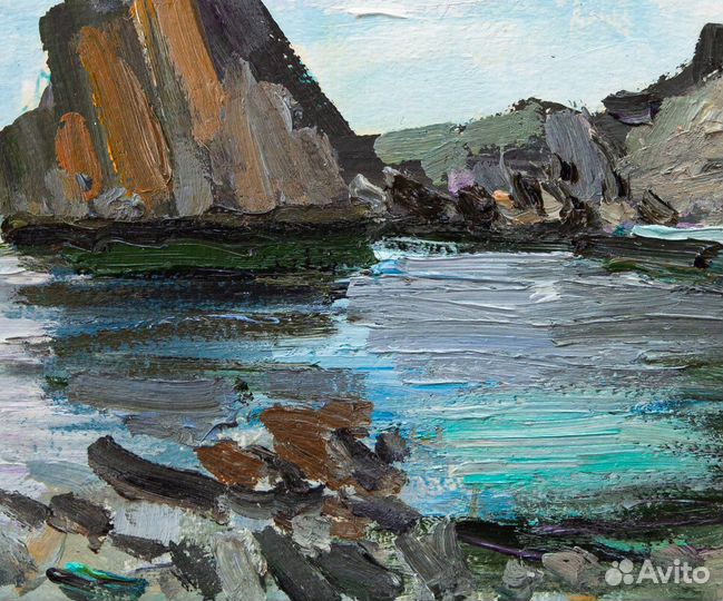 Картина маслом в раме, авторская живопись