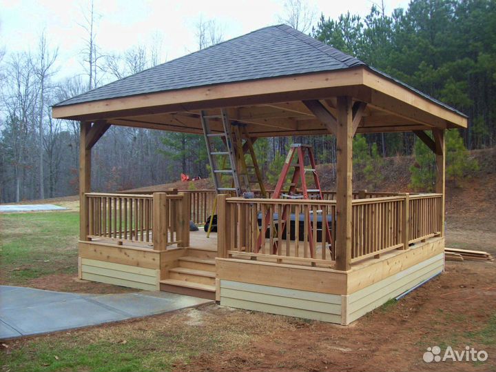 Навесы беседки и террасы