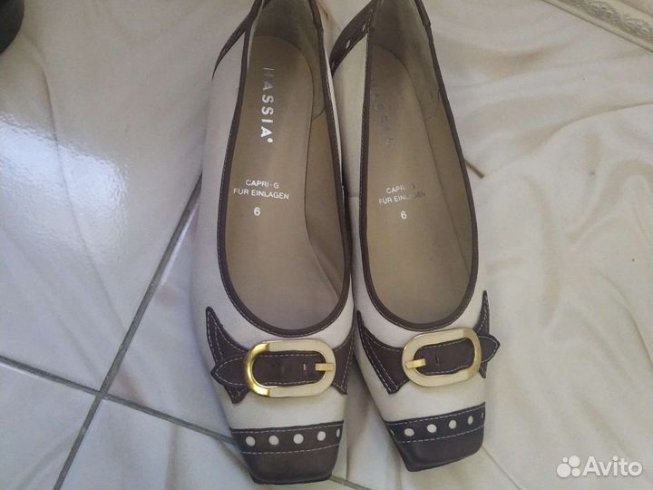 Туфли кожаные