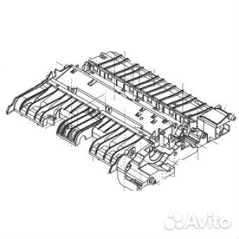 Рама узла подачи Kyocera FS3920 302J024050