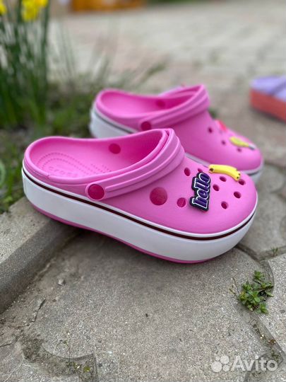 Crocs на платформе