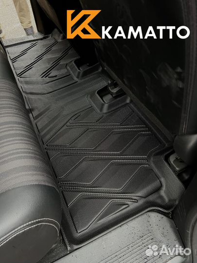 Ковры в салон Kamatto 3D Honda Freed 2016-2021г