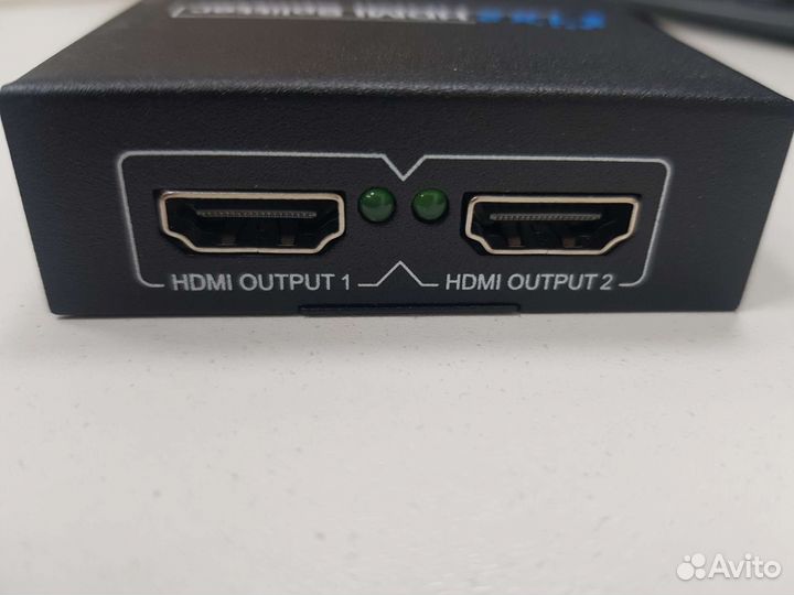 Hdmi сплиттер 2-портовый