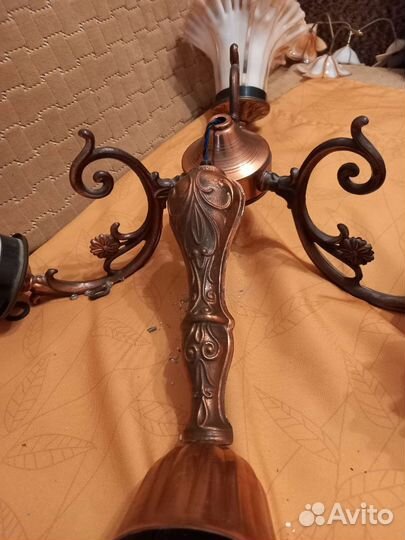 Люстра ссср. Русалочка Бронза