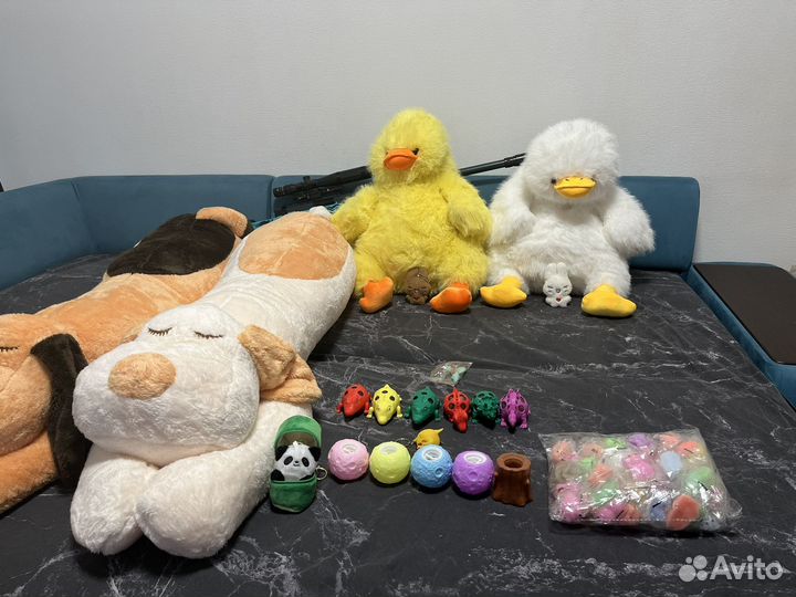 Игрушка антистресс, мягкие игрушки, брелки, нерф