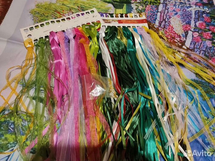 Вышивка лентами Новая