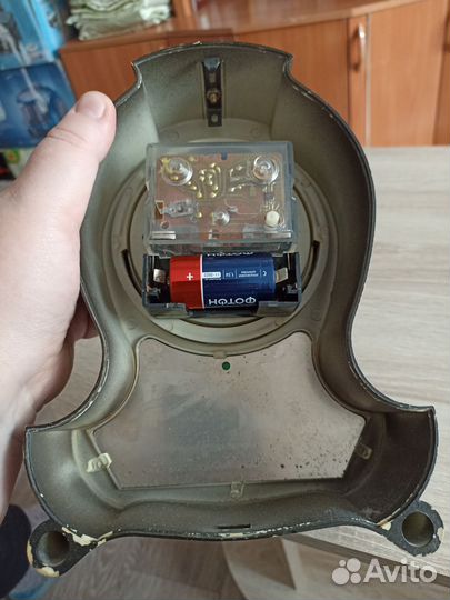 Настольные часы Янтарь