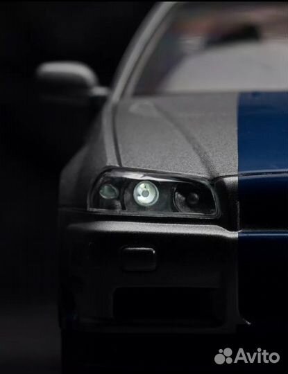 Модель Nissan skyline r34 из форсажа