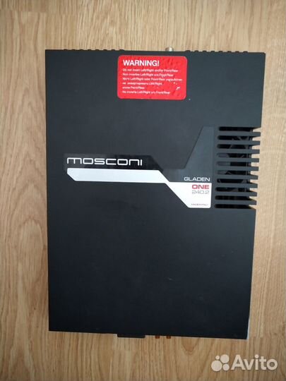 Усилитель mosconi gladen 2.240
