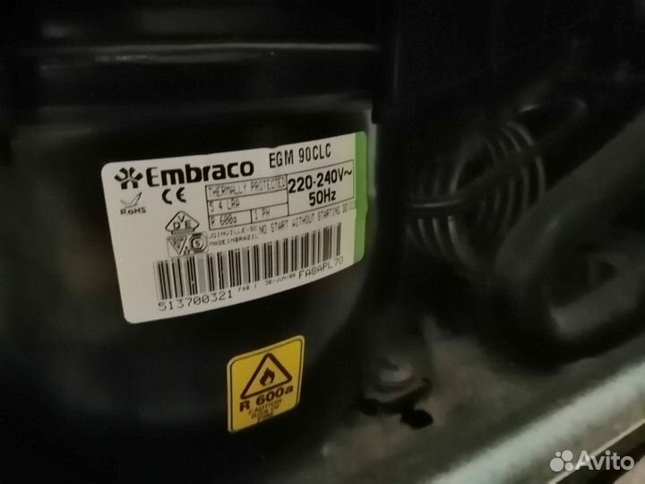 Компрессор на холодильник embraco EGM 90 CLC