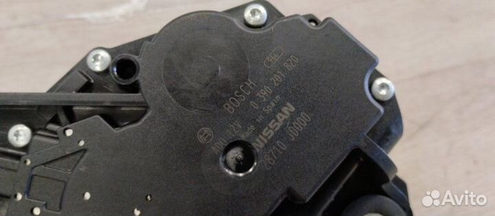 Мотор дворников задний Nissan Qashqai J10 HR16DE