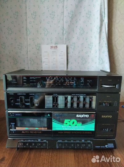 Магнитола sanyo