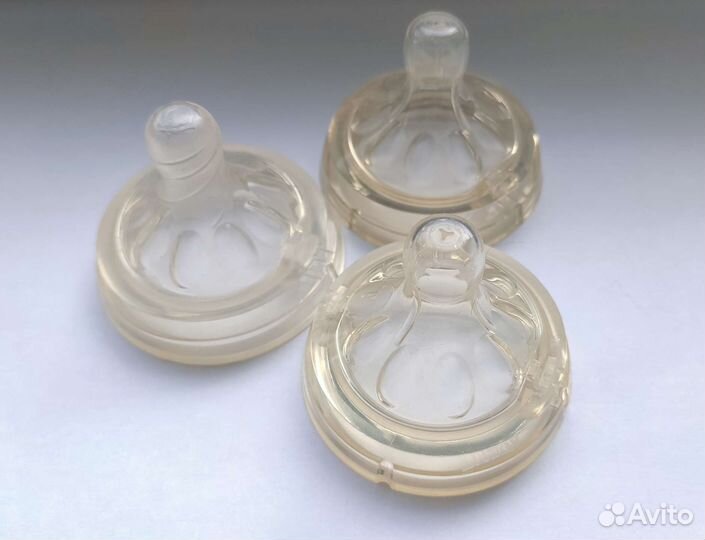 Соски для бутылок разные