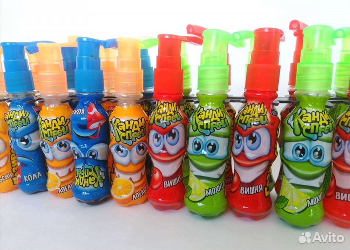 Жидкая конфета спрей Газировка 25 мл 20 штук