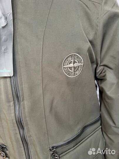 Куртка демисезонная мужская Stone Island хаки