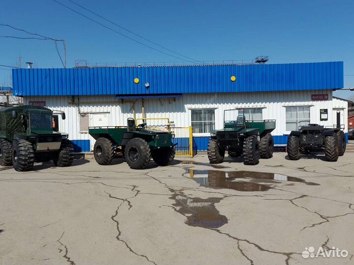 Универсальный Вездеход-болотоход, каракат Вепрь