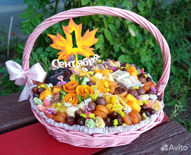 Съедобные букеты к 1 сентября