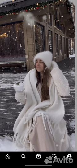 Шапка вязаная ручная работа