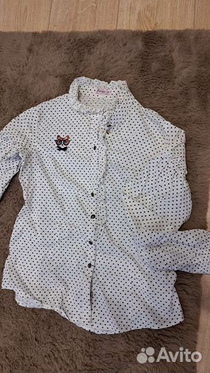 Блузка школьная маленькая леди