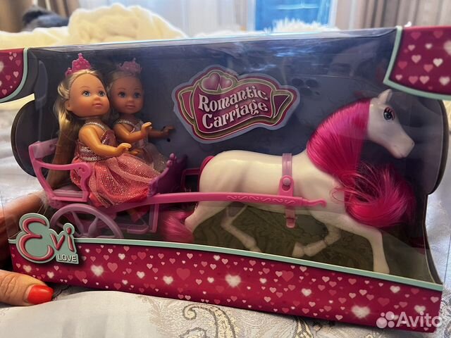 Кукла Evi с лошадкой Германия