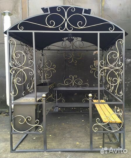 Мангал беседка барбекю