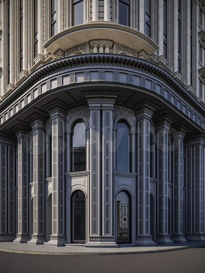 1-к. квартира, 53,8 м², 12/28 эт.