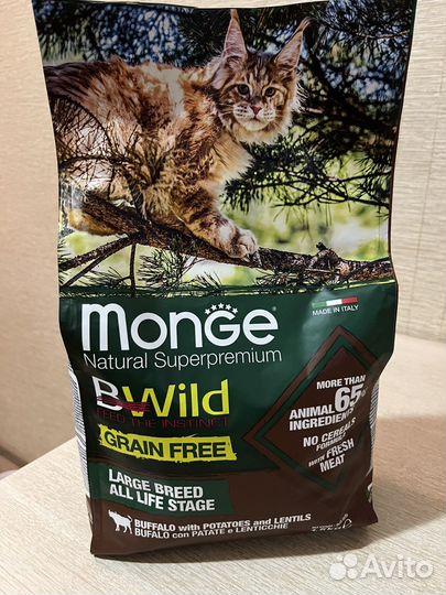 Корм для кошек monge