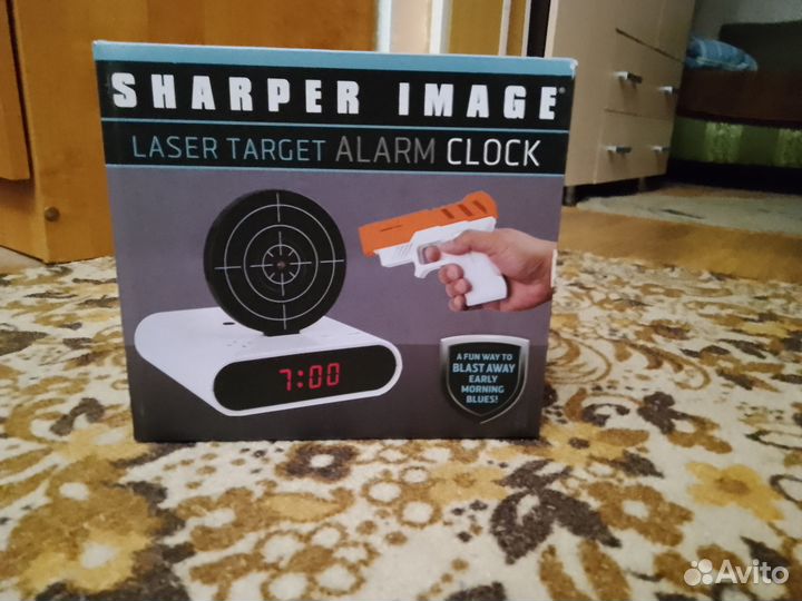 Часы мишень будильник