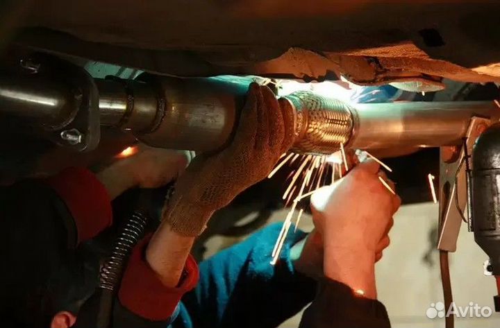 Замена глушителя Porsche Macan 2018-2021