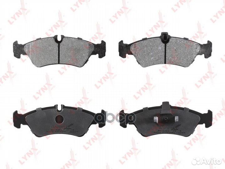 Колодки тормозные дисковые зад BD5362 lynxauto