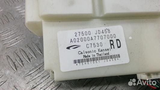 Блок управления печки и климат-контроля nissan qas