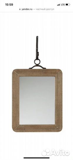 Новое интерьерное зеркало с подвесом