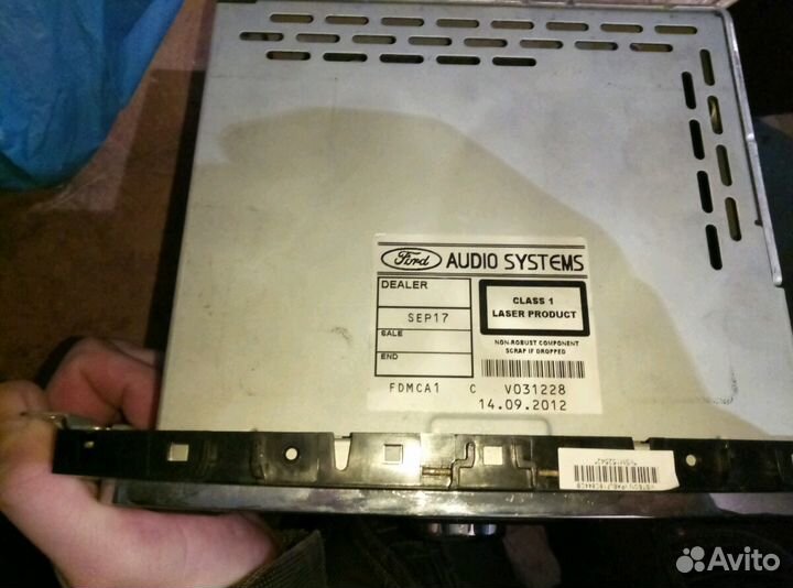 Штатное головное устройство ford6000SD