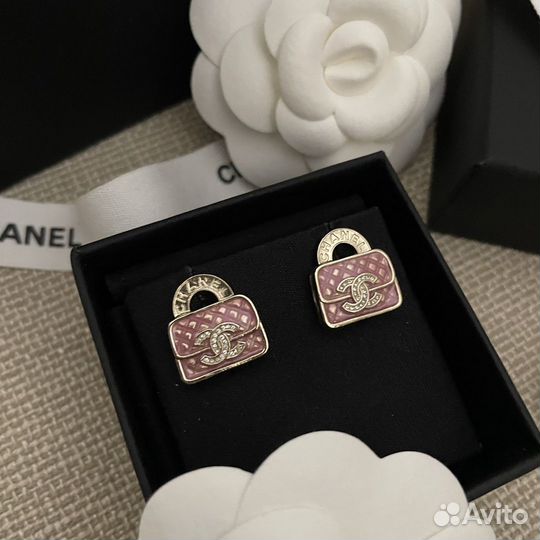 Серьги Chanel
