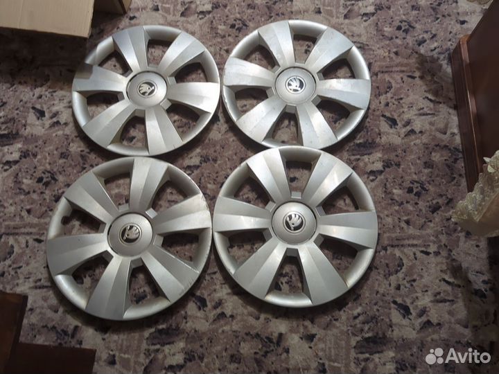 Колпаки r 15 Skoda rapid