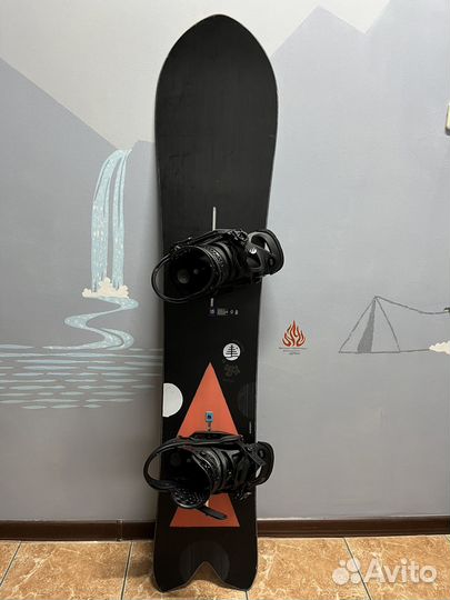Сноуборд Burton Stick Shift + крепления Lexa