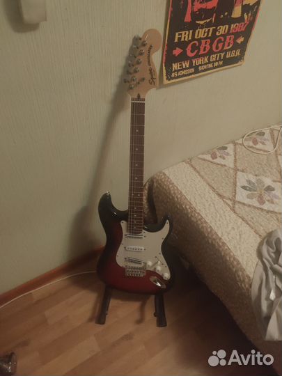 Гитара fender squier standard Stratocaster