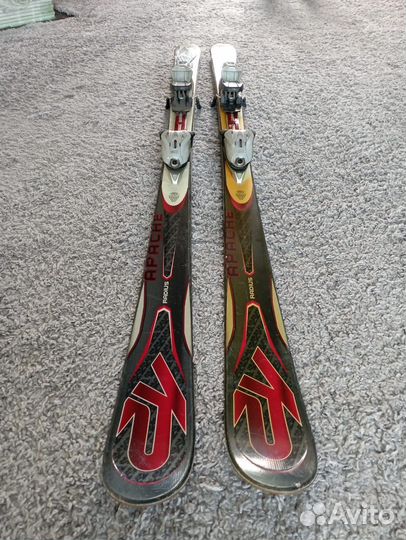 Комплект горнолыжные ботинки, лыжи
